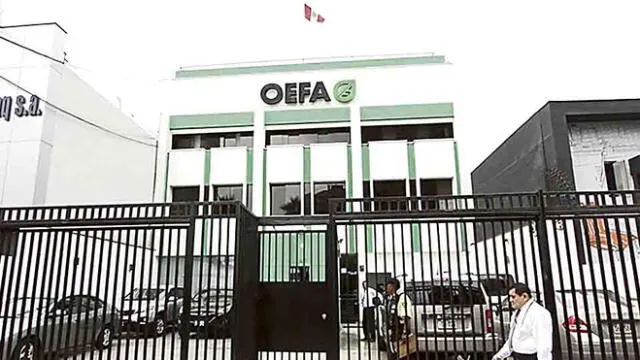 OEFA.  Este organismo interviene cuando las compañías mineras afectan el medio ambiente. Por lo general les aplican multas.