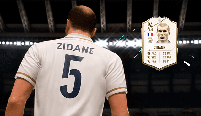 Zidane se convierte en el mejor icono de FIFA 20 con estas mediciones.