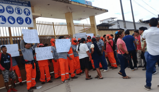 Obreros del hospital de Pichanaki demandan reinicio de obra