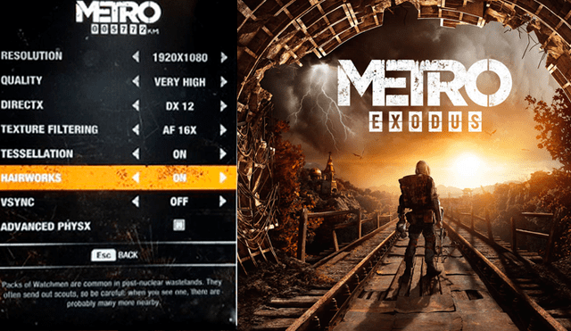 Metro Exodus trae otro lanzamiento accidentado en PC: bugs y falta de opciones