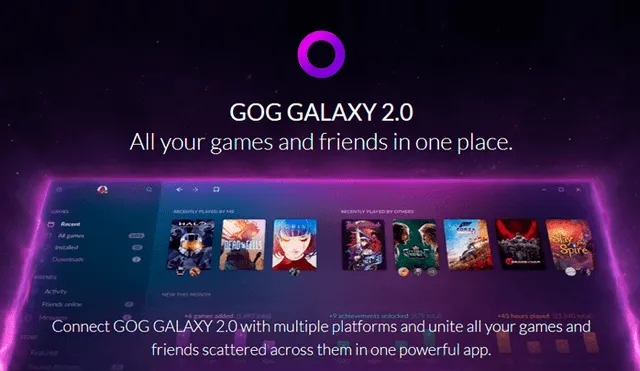 Tiembla Steam y Epic Games Store: Galaxy 2.0 de GOG fusionará todos los clientes de PC