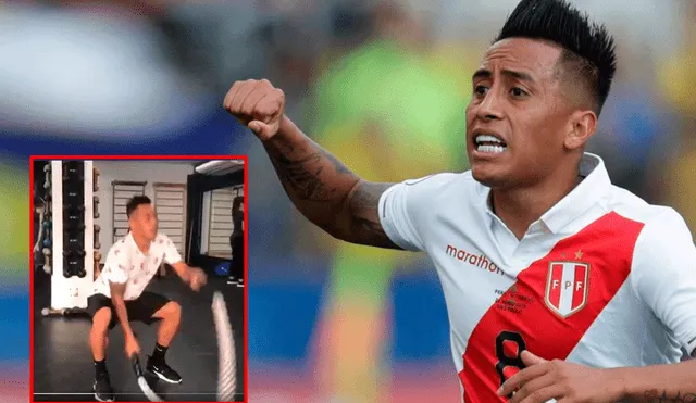 Selección peruana: Christian Cueva entrena en su día de descanso.