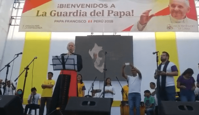 Papa Francisco: jóvenes integrantes de Guardia Papal se reúnen con Cipriani en Surco [VIDEO]