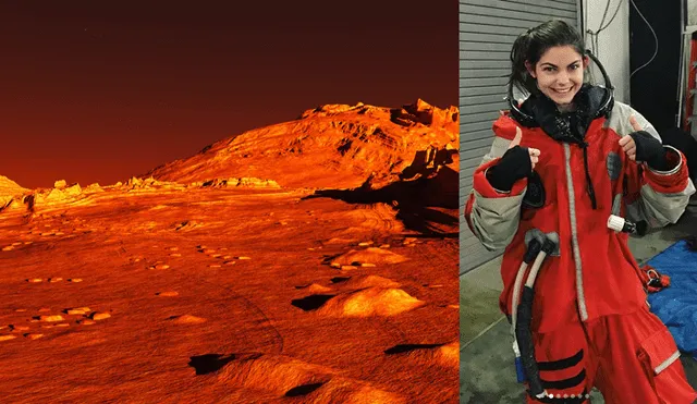  Adolescente de 17 años será la primera persona en pisar Marte [VIDEO]