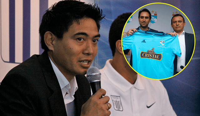 Ernesto Arakaki salió en defensa del nuevo dueño de Sporting Cristal y dejó un curioso mensaje en Twitter. | Foto: GLR