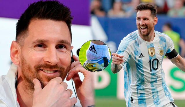 Lionel Messi ofreció una conferencia de prensa en la que aclaró que llega sin problemas para el debut de la selección argentina. Foto: composición LR/ TYC Sports