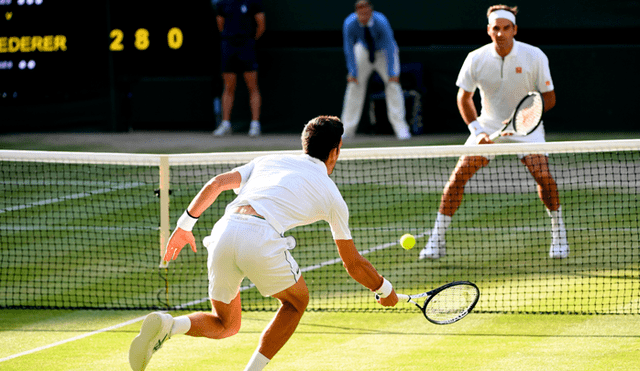 Federer y Djokovic rompieron un récord que estaba vigente desde 2008. Créditos: EFE