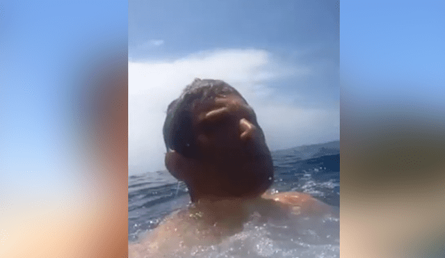 YouTube viral: bañista deja caer su iPhone el fondo del mar y el dispositivo graba curiosas escenas [VIDEO]