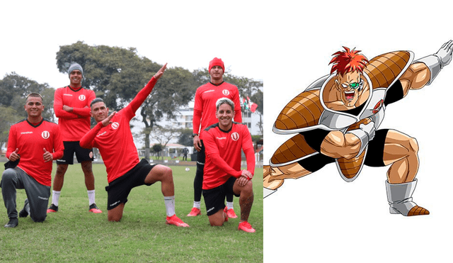 Universitario: Jonathan Dos Santos hace peculiar celebración similar a personaje de Dragon Ball Z.