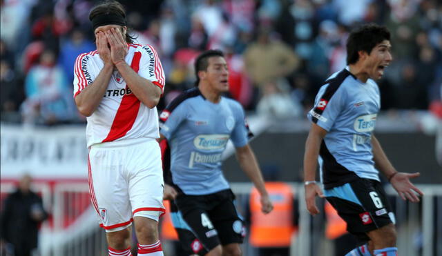 River Plate perdió la categoría en el 2011. Foto: EFE