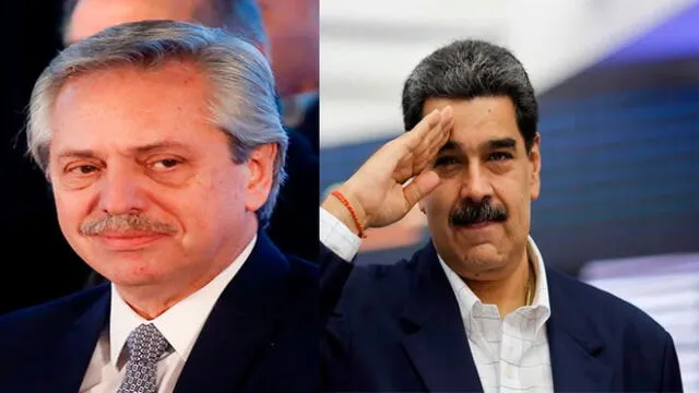 Fernández dejó claro que dejará atrás la relación de conflicto que mantuvo Macri con Venzuela. Foto: composición