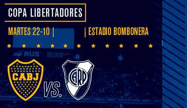 Boca Juniors vs. River Plate EN VIVO HOY por la Copa Libertadores 2019 vía Fox Sports, beIN Sports y Facebook Live desde las 21:30 horas de Argentina.