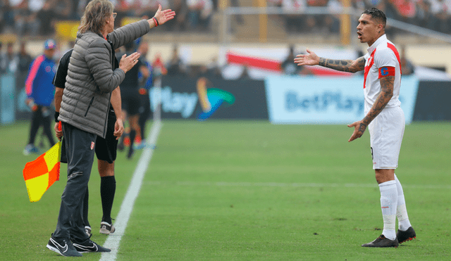 Selección peruana: Paolo Guerrero recibe elogios de Ricardo Gareca.