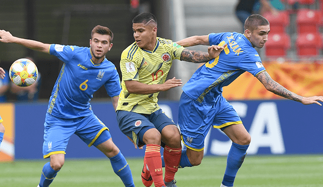 Ucrania elimina a Colombia del Mundial Sub 20 tras un ajustado partido [RESUMEN]