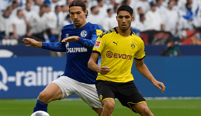 Sigue aquí EN VIVO ONLINE el Borussia Dortmund vs. Schalke 04 por la fecha 26 de la Bundesliga. | Foto: AFP