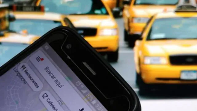 Piden que solo taxis formales trabajen con empresas por aplicativo. Créditos: Difusión.