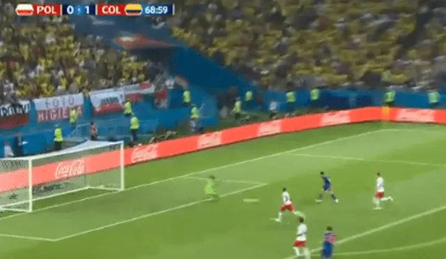 Colombia vs Polonia: Falcao marcó su primer gol en los mundiales | VIDEO