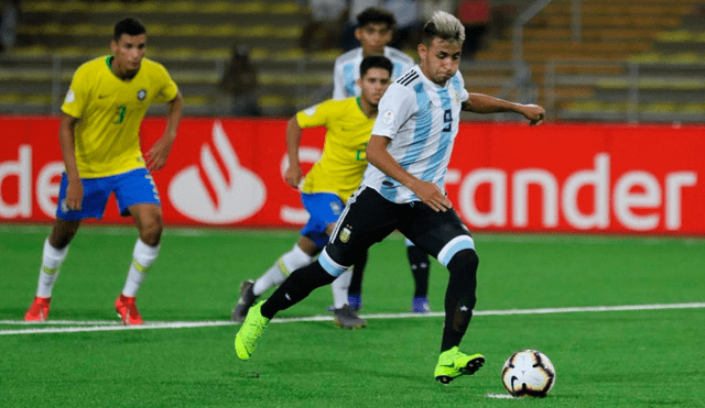 Argentina goleó 3-0 a Brasil y clasificó al hexagonal final del Sudamericano Sub 17