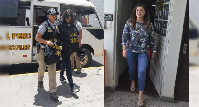 Flor Meza Gongona, exsubgerenta de Transporte. Yamila Osorio, exgobernadora regional.