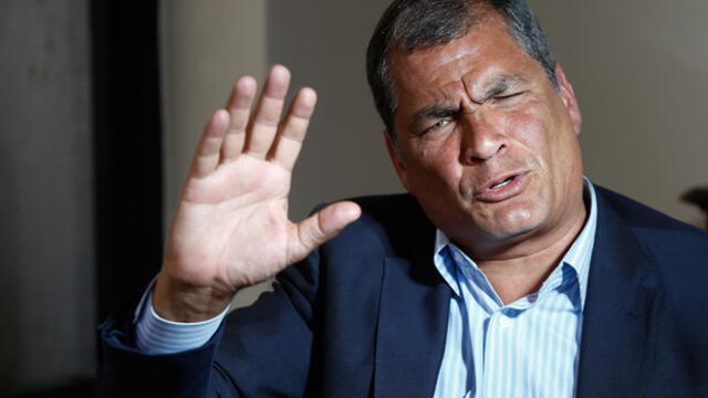 Rafael Correa fue presidente de Ecuador desde 2007 hasta 2017. Foto: EFE.