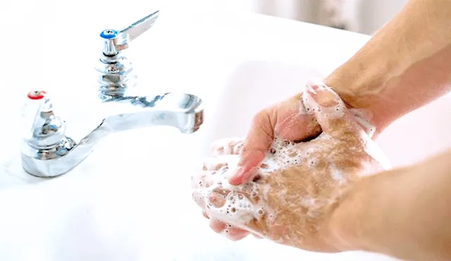 El lavado de manos debe durar por lo menos 20 segundos y el jabón debe cubrir las palmas, dorsos de las manos y entre los dedos. (Foto: Difusión)