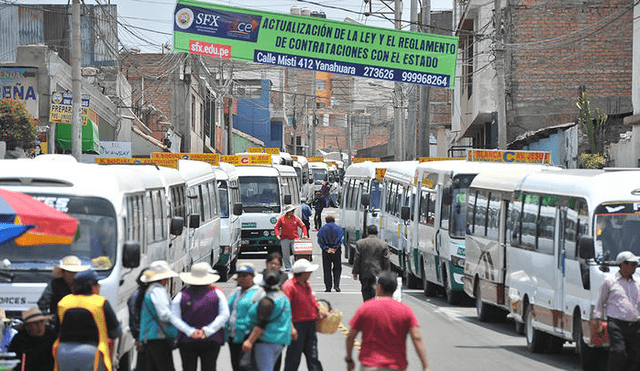 Transportistas en Lima. Créditos: La República.