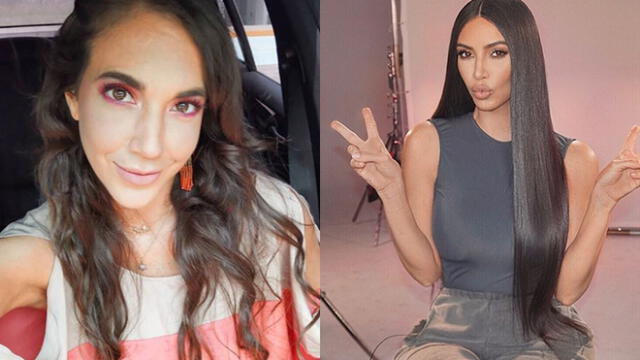 Chiara Pinasco asombra a fans de Instagram al posar con Kim Kardashian 