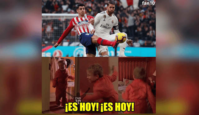 Real Madrid vs. Atlético de Madrid: memes de la previa del partido por la Liga Santander.
