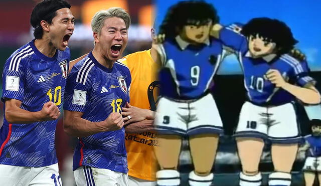 Revive como "Super campeones" emuló la victoria de Japón ante Alemania en Qatar 2022. Foto: composición LR