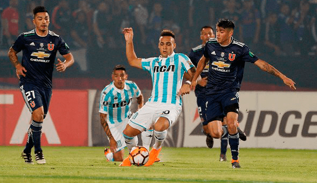 U. de Chile y Racing Club igualaron 1-1 por la Copa Libertadores 2018 [GOLES Y RESUMEN]