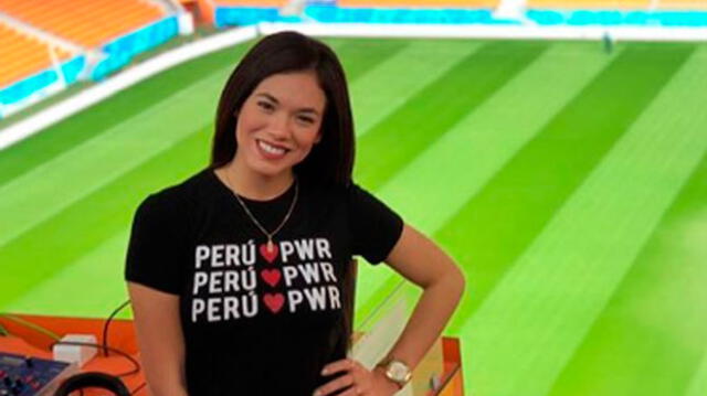 Jazmín Pinedo hace importante pedido a hinchas para el Perú vs Francia