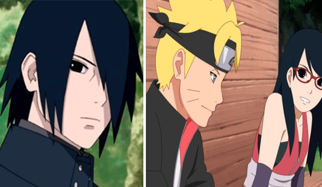 Naruto: celos de Sasuke al ver a Boruto abrazar a Sarada que emocionan a fans