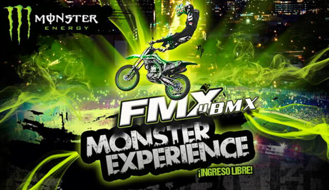 El FMX Monster Experience 2017 se realizará en Lima por primera vez