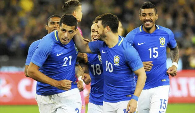 Brasil, plagado de suplentes, goleó a Australia en amistoso internacional [VIDEO]