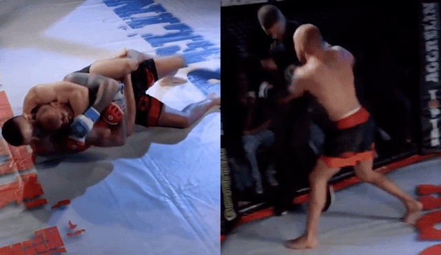 En YouTube, luchador se rindió, pero no pararon la pelea y él tomó venganza [VIDEO]