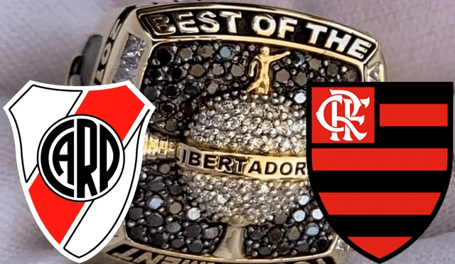 El MVP de la final de Copa Libertadores 2019 entre River Plate y Flamengo se ganará un anillo bañado en oro.