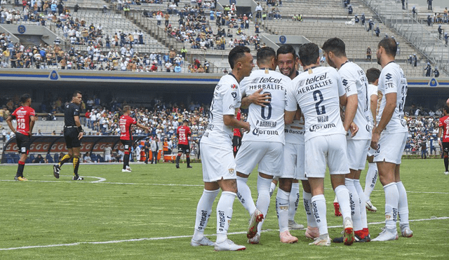 Pumas de la UNAM venció 4-2 a Lobos BUAP en un partidazo por Liga MX
