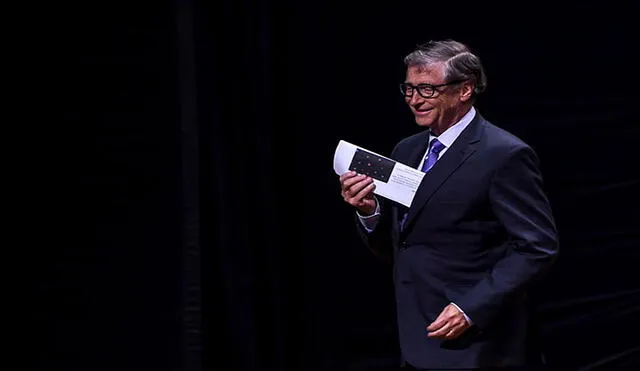 Bill Gates una vez más manifestó su ilusión acerca del desarrollo de la vacuna contra el coronavirus. Foto: AFP (referencial)