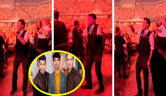 En Facebook, un joven encargado de recoger las entradas de los conciertos no dudó en colarse al espectáculo de los Jonas Brothers.