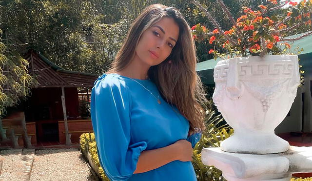 La modelo colombiana está a pocos días de convertirse en madre por primera vez. Foto: Claudia Ramírez/Instagram