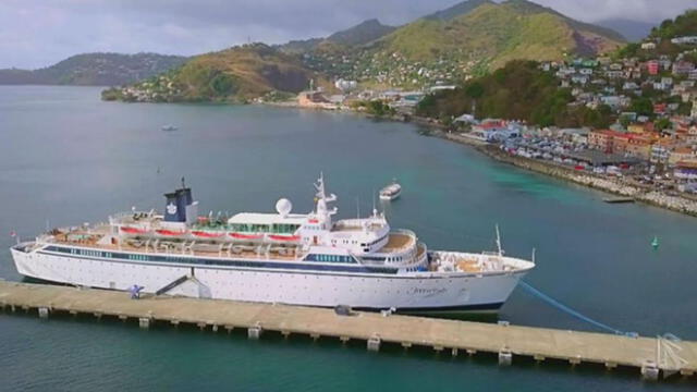 Barco de Cienciología se halla en cuarentena en el Caribe por caso de sarampión