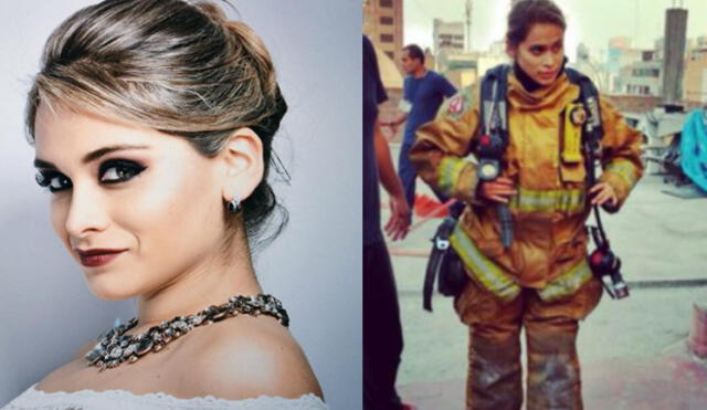 Instagram: Candidata a Miss Perú es elogiada por su trabajo como bombera 