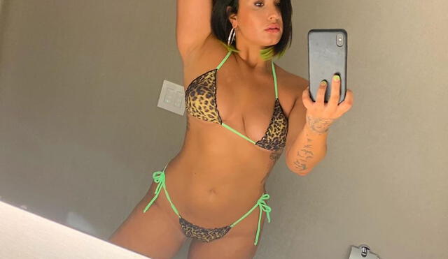 Demi Lovato impacta con fotos en Instagram