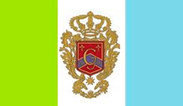 Bandera de Genovia, nación dónde se desarrolla la historia de la princesa Mía.