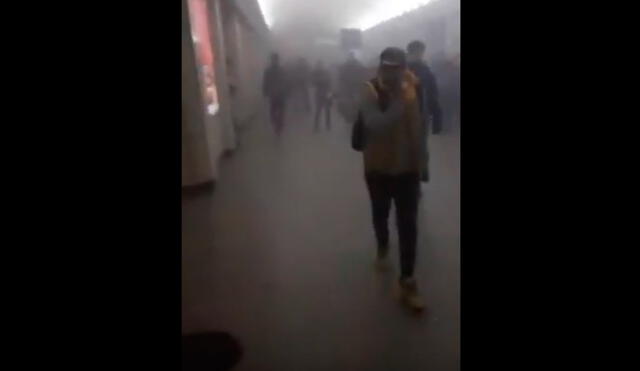 Rusia: Explosiones en el metro de San Petersburgo dejan al menos 10 muertos [VIDEO]