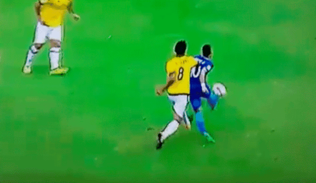 YouTube: Le dio un codazo a Neymar y el brasileño lo humilló de manera increíble [VIDEO]