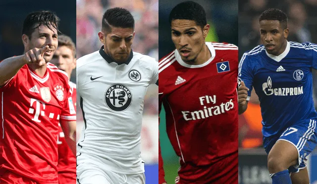 Bundesliga: futbolistas peruanos que desfilaron por la liga alemana. Foto: AFP