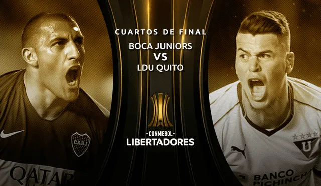 Boca Juniors vs. LDU de Quito por la vuelta de los cuartos de final de la Copa Libertadores 2019 vía Fox Sports.