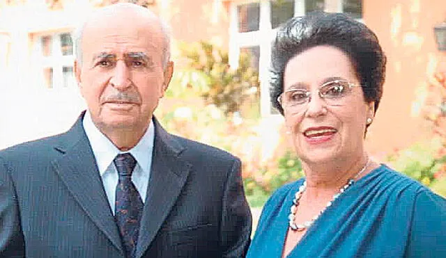 Familia. Don Benjamín y su esposa Lola Acebo de Samanez. Foto: difusión