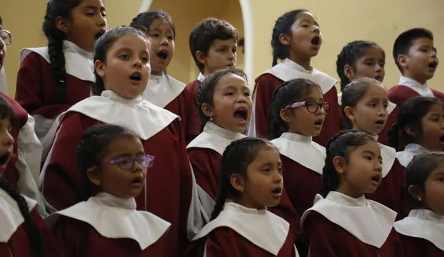 Coro Nacional de Niños ofreció concierto por Domingo de Ramos [FOTOS]